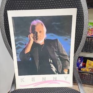 KENNY ROGERS LARGE PICTURE BOOK/CONCERT TOUR PROGRAM